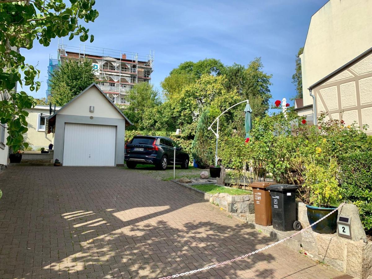 Villa Rosengarten - Ferienwohnung Baumhaus mit Seeblick Sassnitz Exterior foto
